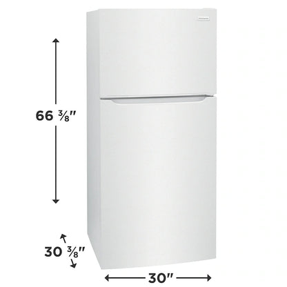Frigidaire White 18 cu.ft. Refrigerator